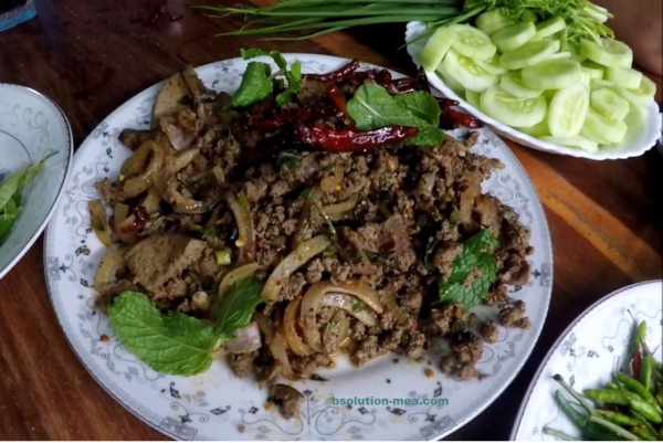 วิธีทำลาบเหนือ