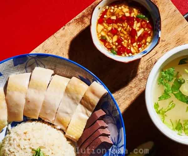 ร้านข้าวมันไก่ในกรุงเทพ