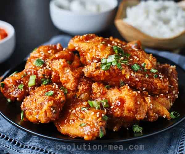 เมนูไก่เกาหลี