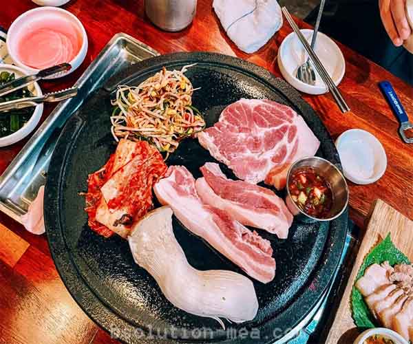 ร้านอาหารเกาหลี